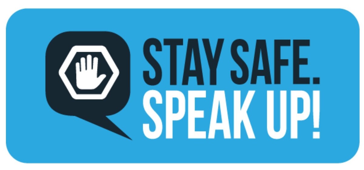 Stay Safe Speak Up Student Report Icon